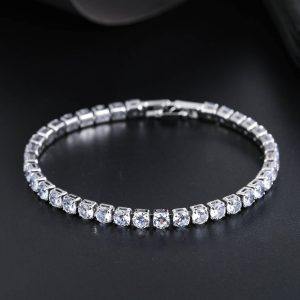 Brățară decorată cu zirconiu cubic