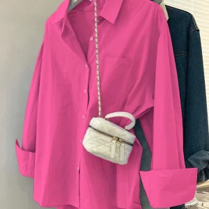 Bluză lejeră cu umăr căzut SHEIN