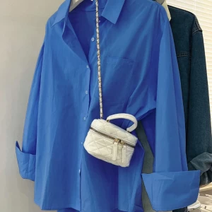 Bluză lejeră cu umăr căzut SHEIN