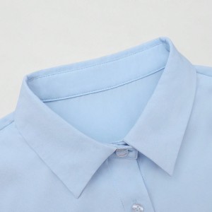 Bluză lejeră cu umăr căzut SHEIN