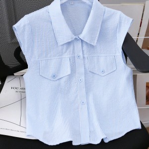 Bluză lejeră cu umăr căzut SHEIN