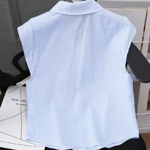 Bluză lejeră cu umăr căzut SHEIN